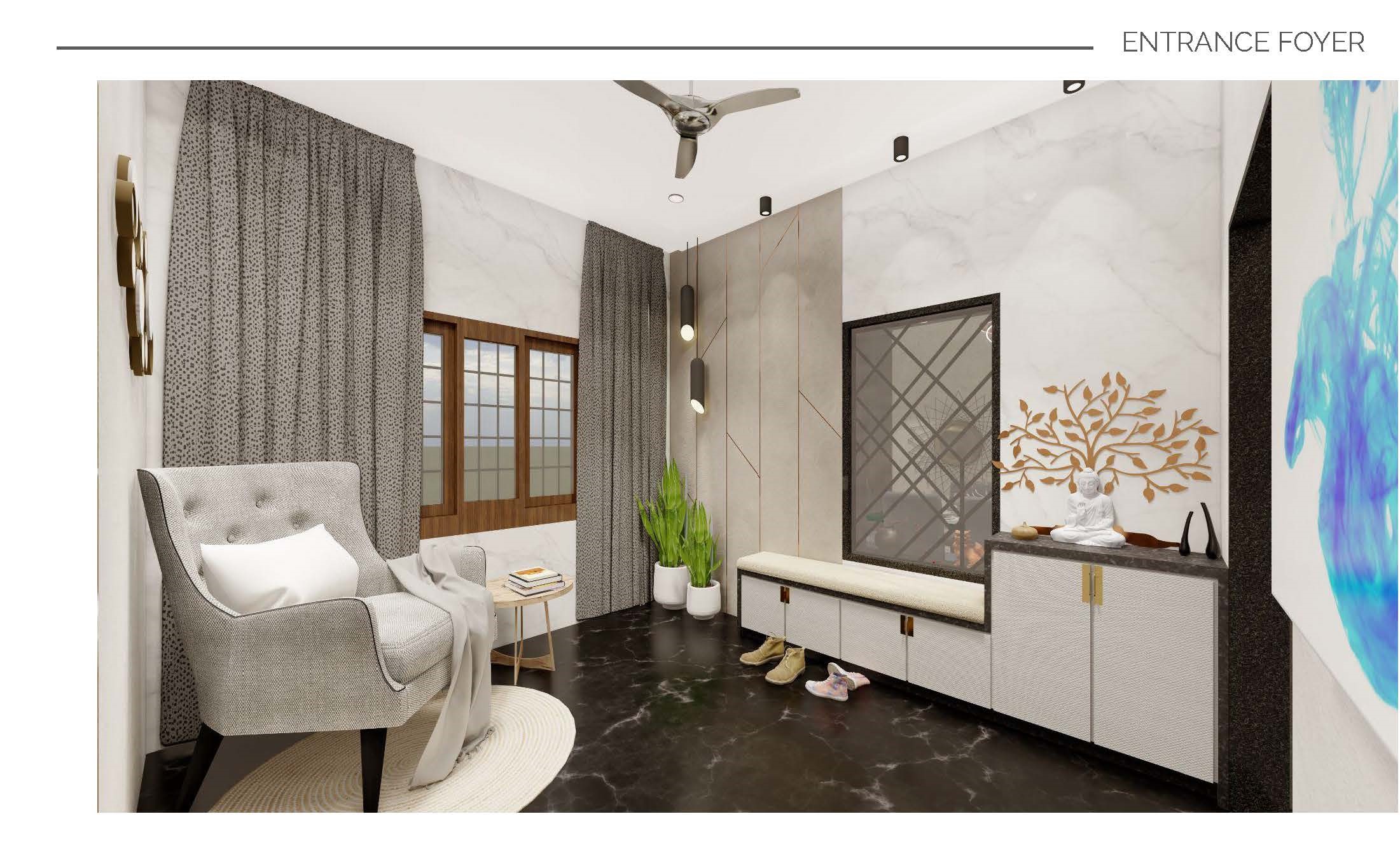 interior design for villa in Pudukkottai